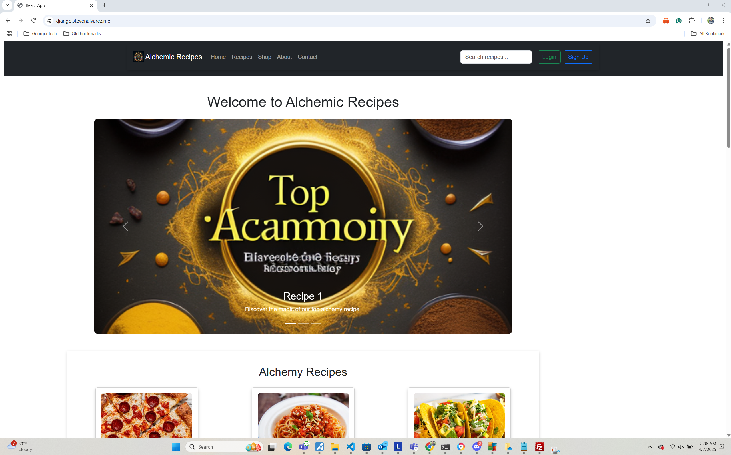 Final Django Group Project
